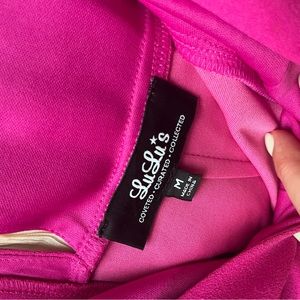 Hot pink Lulus dress
